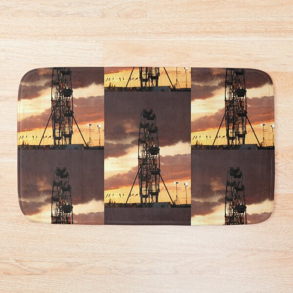 Item preview, Ferris Wheel at the Local Carnival, Fair, Summertime Country Living, carnival rides designed and sold by LCAppling.