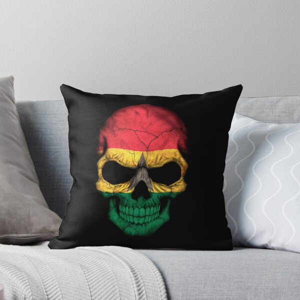 Item preview, Ghana Flag Skull designed and sold by JeffBartels.