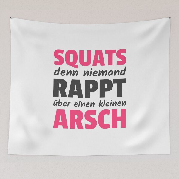 Artikelvorschau, Squats denn niemand rappt über einen kleinen Arsch entworfen und verkauft von Team150Designz.