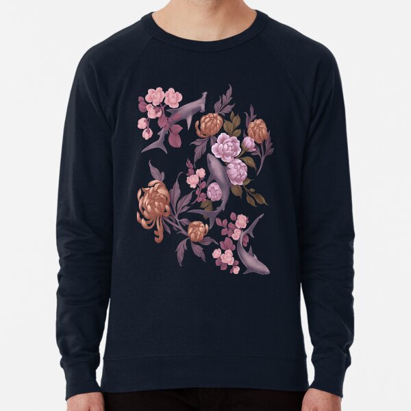 Item preview, Botanical Sharks (Pink and Gold) designed and sold by fioski.