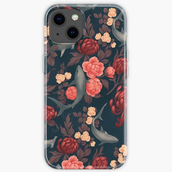 in kräftigen dunklen Farben iPhone Flexible Hülle