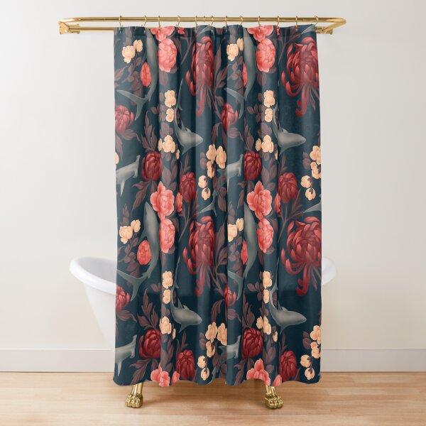 Item preview, Botanical Shark (Red and Blue) designed and sold by fioski.