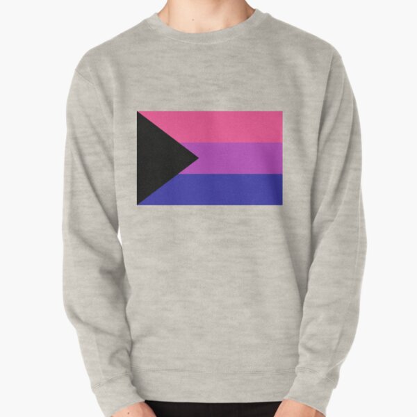 Demi-Bisexual Pride Flag Pullover Sweatshirt