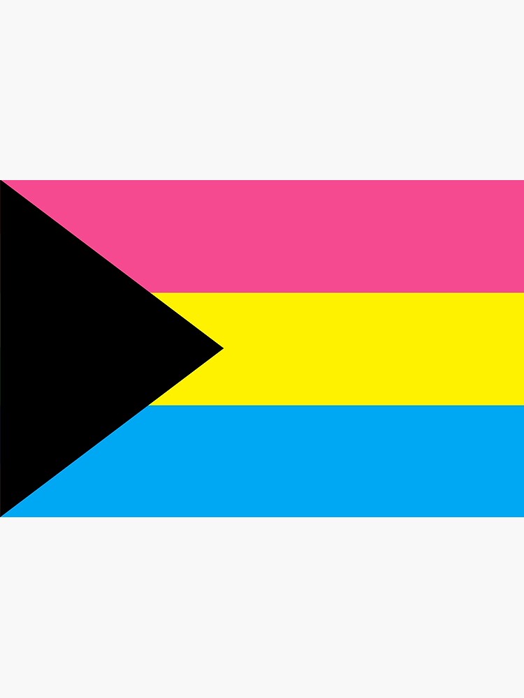 Demi Pansexual Pride Flag Framed Art Print For Sale By 3275