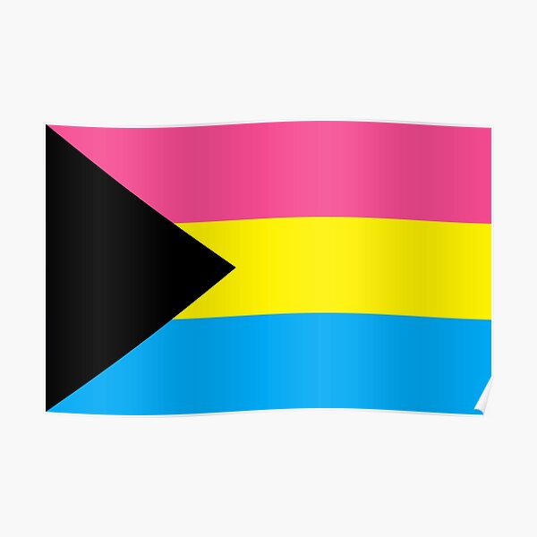 Demi Pansexual Pride Flag Poster For Sale By Disneyfanatic23 Redbubble 9991