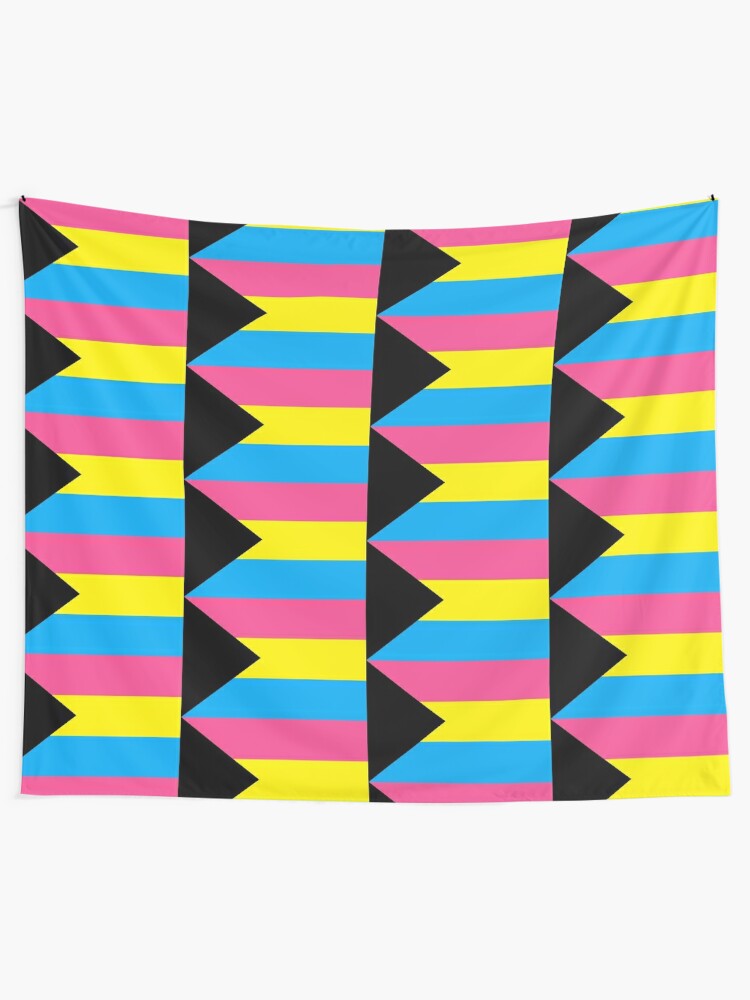 Demi Pansexual Pride Flag Tapestry By Disneyfanatic23 Redbubble 7617