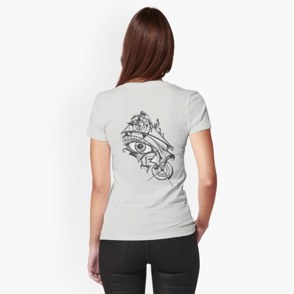 littleTscribble #1 Fitted T-Shirt