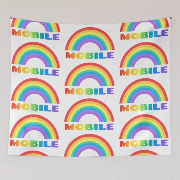 Item preview, Mobile LGTB Pride Rainbow designed and sold by NellexDesign.