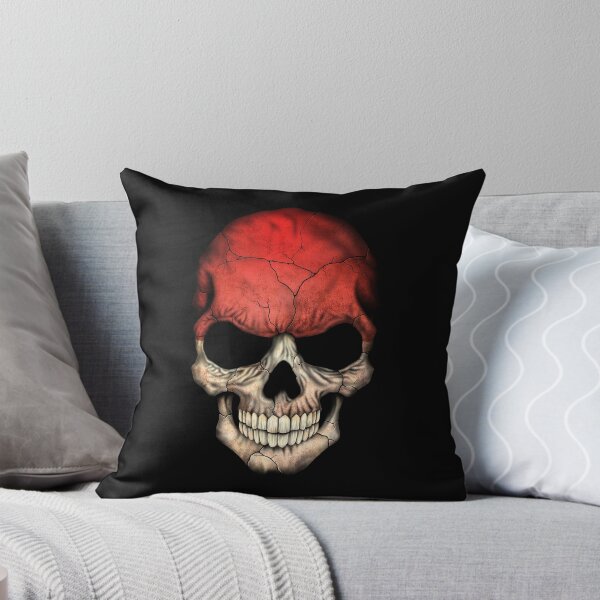 Item preview, Indonesian Flag Skull designed and sold by JeffBartels.