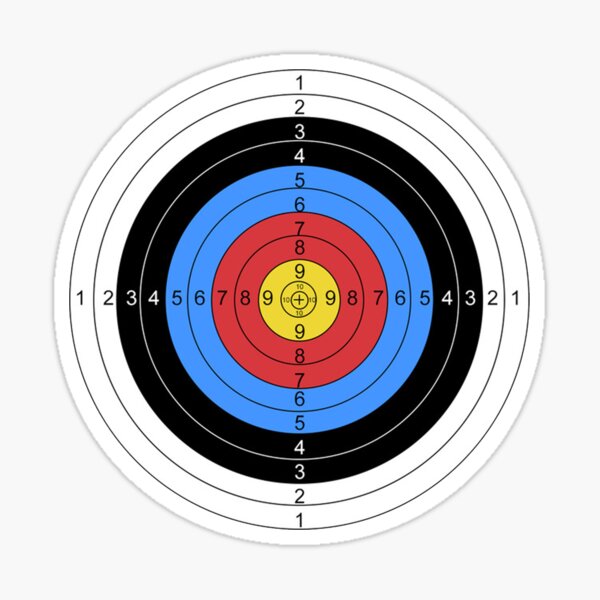 Item preview, Archery and Gun Range Target Practice  Graphic designed and sold by kayelex.
