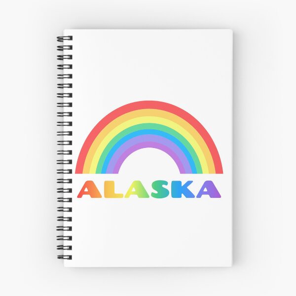 Item preview, Alaska LGTB Pride Rainbow designed and sold by NellexDesign.