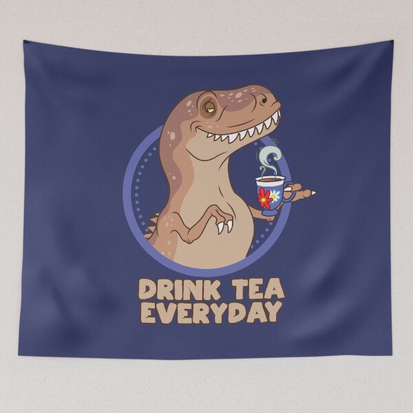 Item preview, Tea Rex Tyrannosaurus  designed and sold by Maria Garcia.