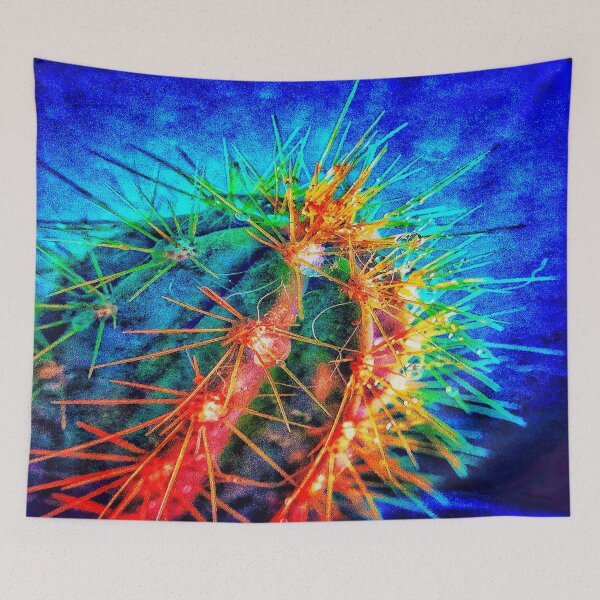 Item preview, rainbow cactus designed and sold by JanineEK.