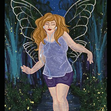 Artwork thumbnail, Night Walk Fairy Dance by tinaschofield