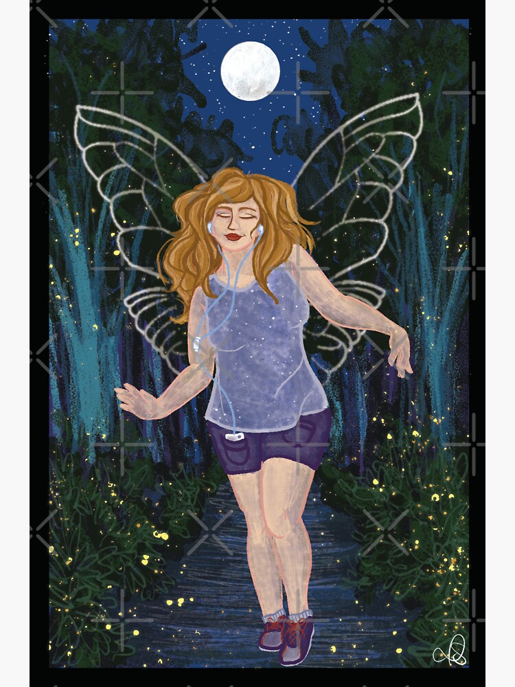 Night Walk Fairy Dance  by tinaschofield