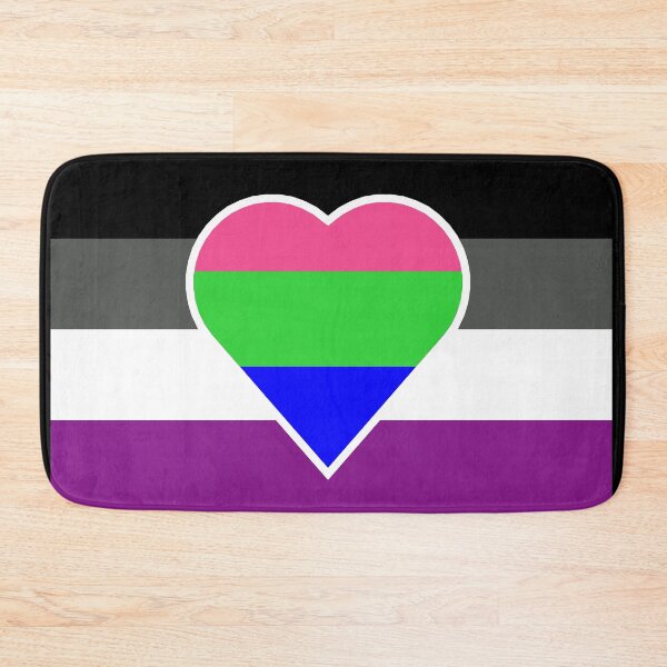 Item preview, Polyromantic Asexual Flag designed and sold by DisneyFanatic23.