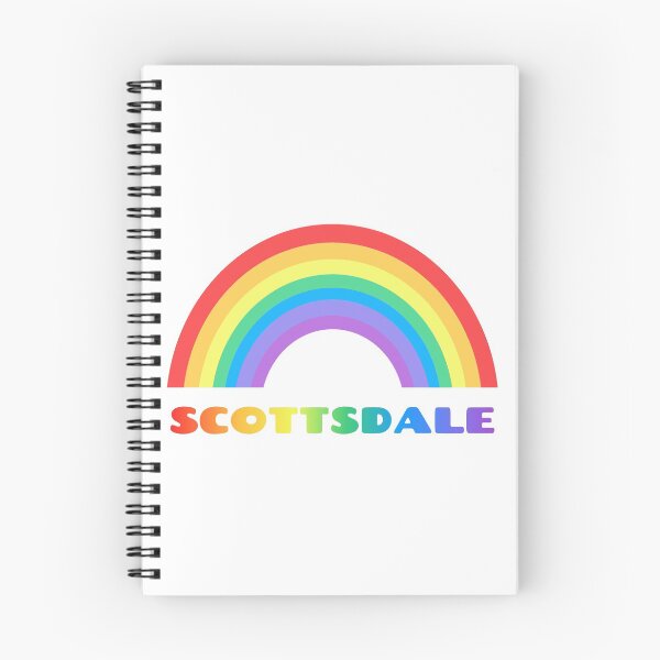 Item preview, Scottsdale LGTB Pride Rainbow designed and sold by NellexDesign.