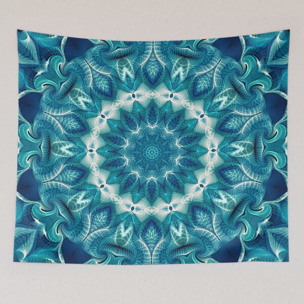 Item preview, Flower Of Life Mandala (Ocean's Secret)  designed and sold by Mandala Of Life.