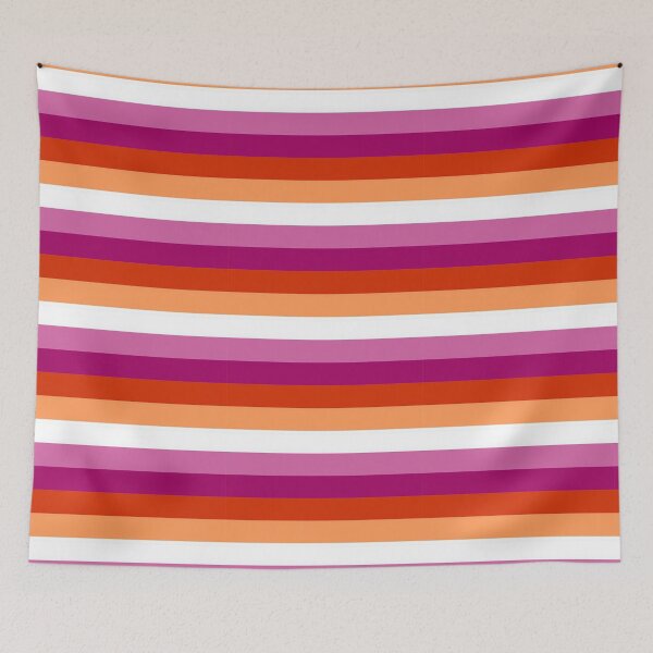 Item preview, Lesbian Pride Flag Orange designed and sold by FemAct.