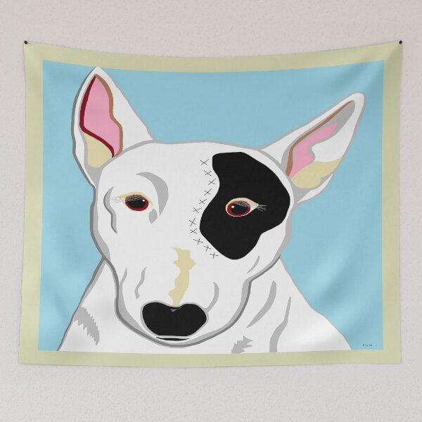 Item preview, Bull Terrier designed and sold by EloiseArt.