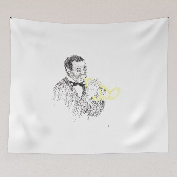 Item preview, Louis Armstrong designed and sold by konstantin-jak.