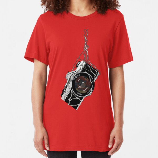 A Special Camera Angle Slim Fit T-Shirt