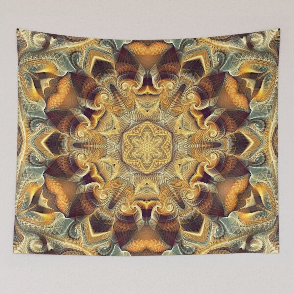 Item preview, Flower Of Life Mandala (Honeycomb)  designed and sold by Mandala Of Life.