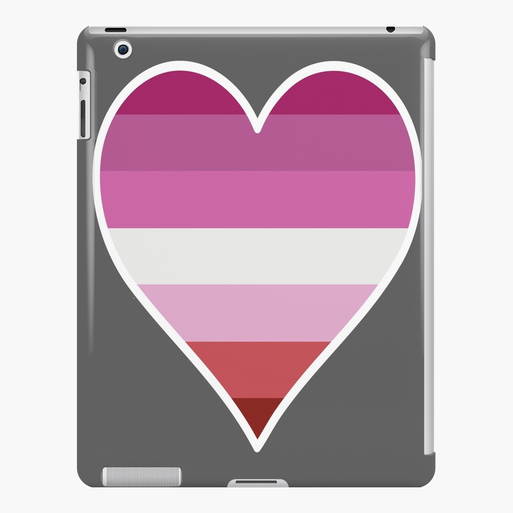 Lesbian Pride Flag White Ipad Case And Skin For Sale By F Phantomart