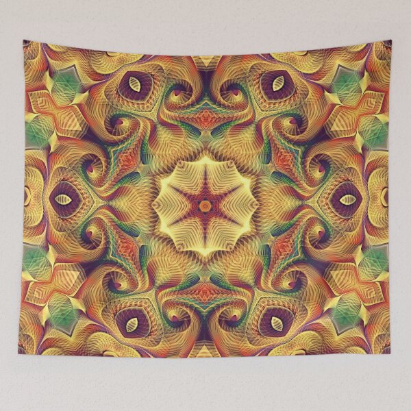Item preview, Flower Of Life Mandala (Color Festival) designed and sold by Mandala Of Life.