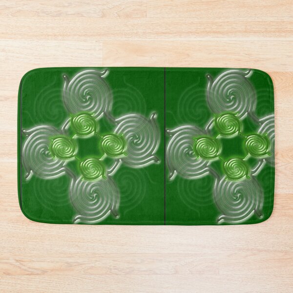 Item preview, Green Abstract  pattern   designed and sold by aldona.