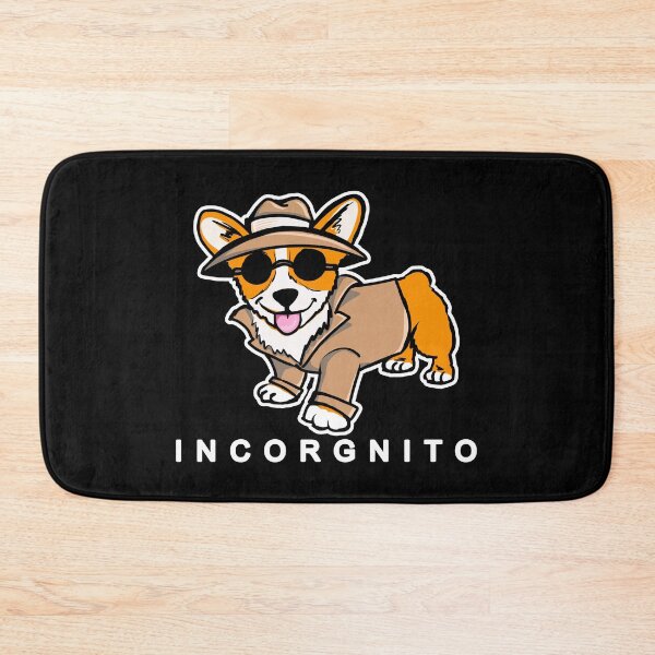 Item preview, Funny Corgi Dog Incognito designed and sold by pablomendoza.