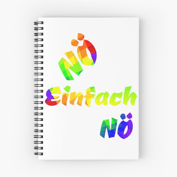 Item preview, nö einfach nö - statement - WortKunst designed and sold by BrunoWeicker.