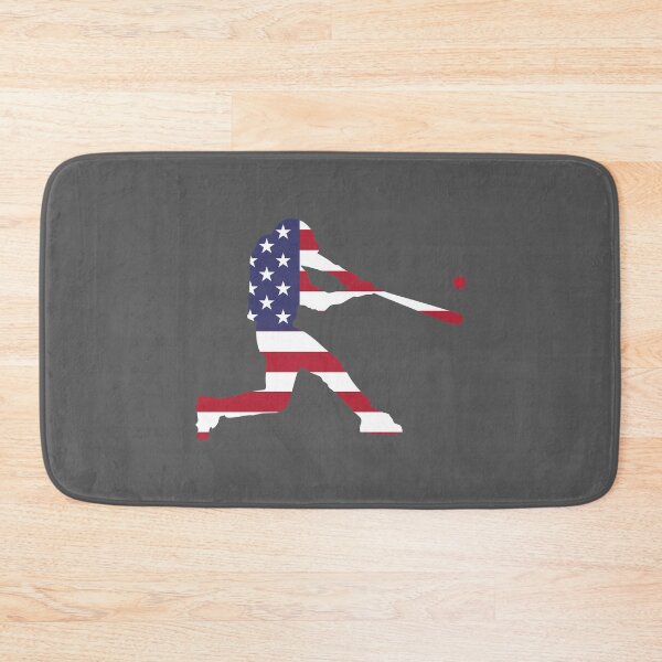 Item preview, American Flag Baseball Hitter - Cool Baseball Premium design designed and sold by bkfdesigns.