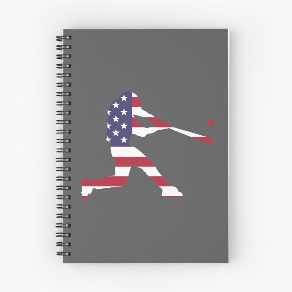 Item preview, American Flag Baseball Hitter - Cool Baseball Premium design designed and sold by bkfdesigns.