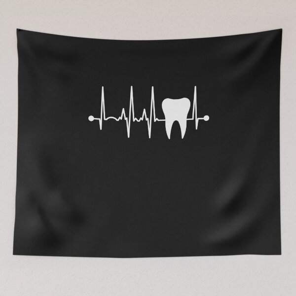 Item preview, Dentist Tooth Heartbeat designed and sold by pixelone.