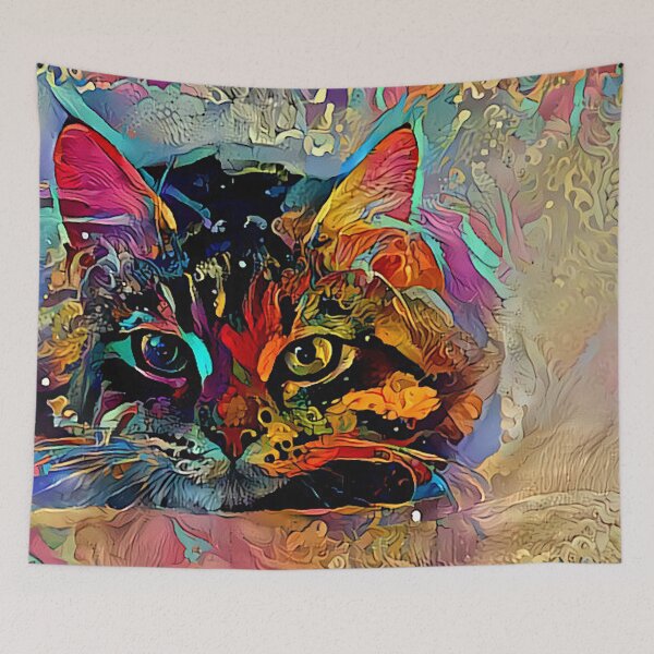 Item preview, Pop Art Portrait of a Kitty designed and sold by Alyxandre.