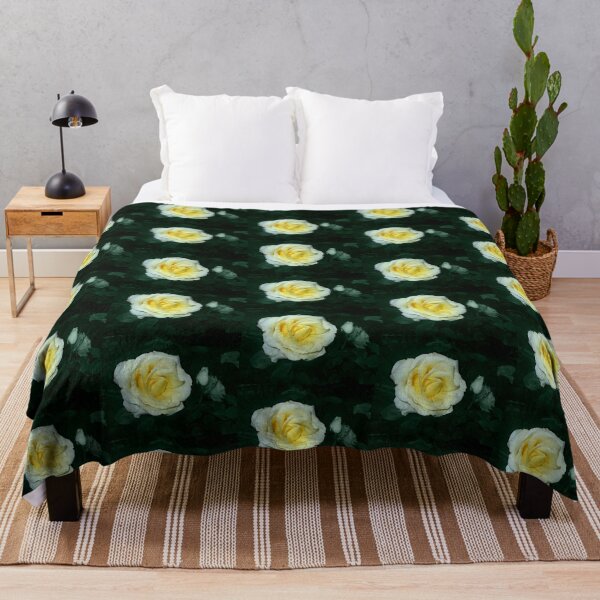 Item preview, yellow rose, dark green 06/16/19 designed and sold by Shellaqua.