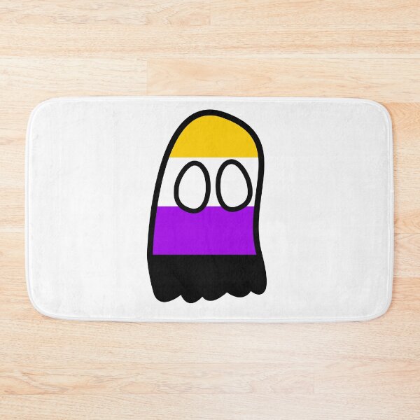 Item preview, Nonbinary Pride Ghost designed and sold by nocluekid.