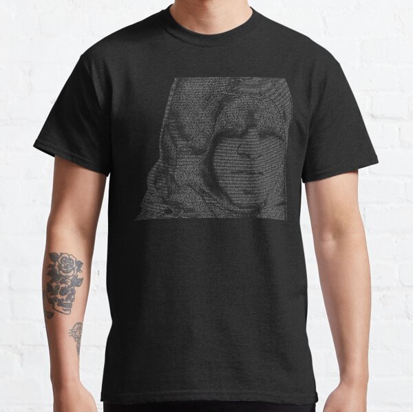 Item preview, Arno Text Portrait White designed and sold by Shannon Bowen.