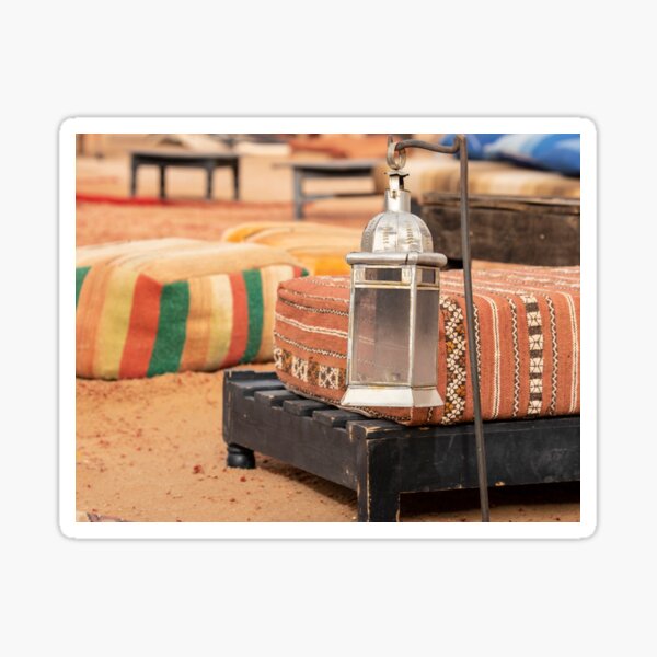Relaxing in the Desert Sticker