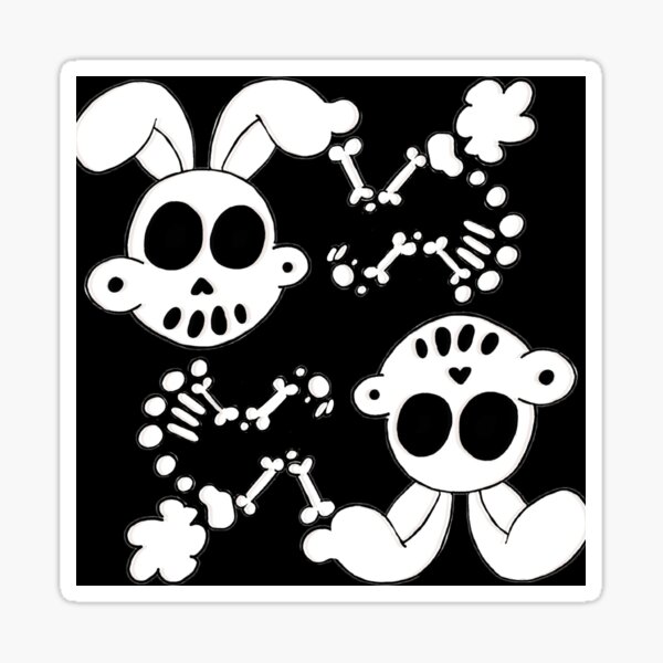Zanoskull Bunny Sticker