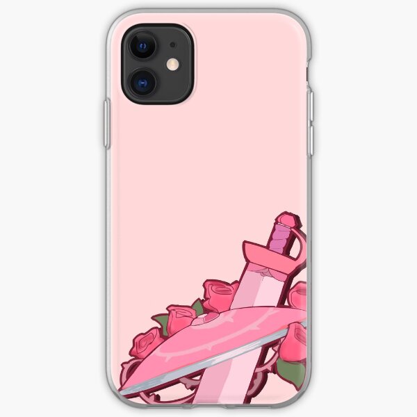 Rose Shield and Sword iPhone Soft Case