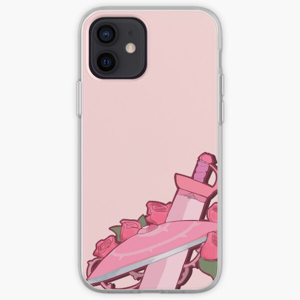 Rose Shield and Sword iPhone Soft Case