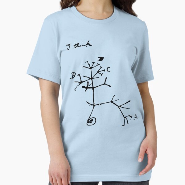 Item preview, Darwin I Think Tree (Black) designed and sold by sciencemerch.
