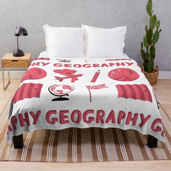 Item preview, Coral Geography School Subject Sticker Pack designed and sold by The-Goods.
