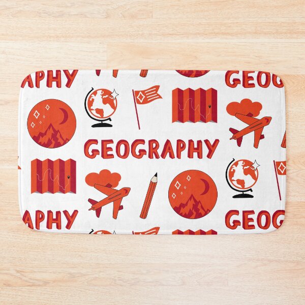Item preview, Orange Geography School Subject Sticker Pack designed and sold by The-Goods.