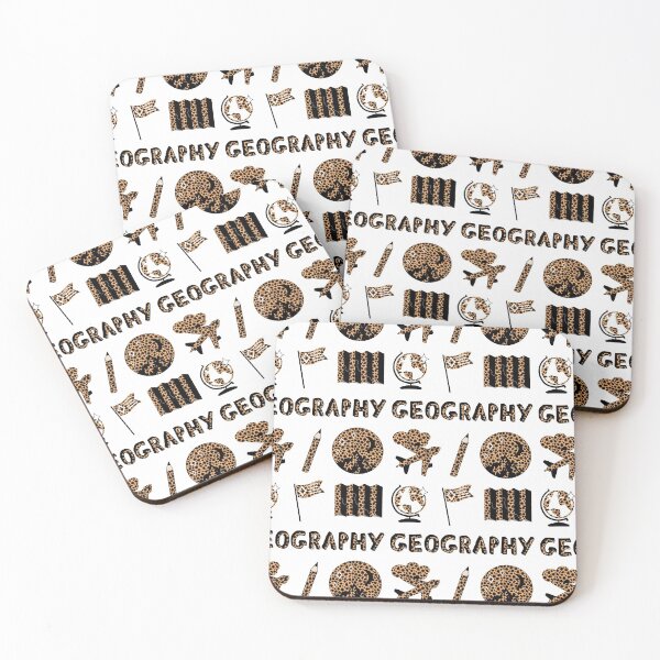 Item preview, Leopard Animal Print Geography School Subject Sticker Pack designed and sold by The-Goods.