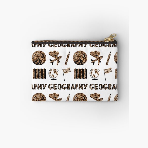 Item preview, Leopard Animal Print Geography School Subject Sticker Pack designed and sold by The-Goods.