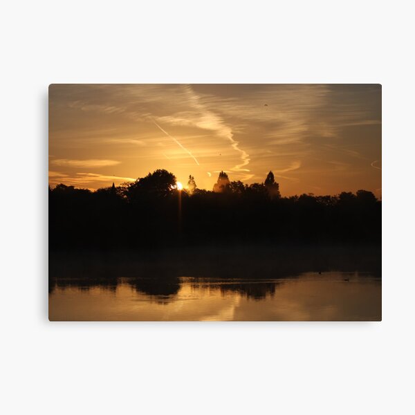 Sunset Calendar 07 Canvas Print