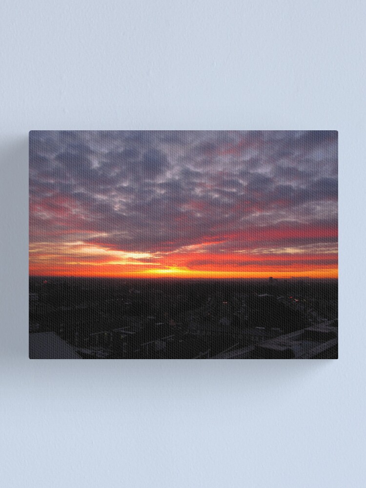 Alternate view of Sunset Calendar 08 Canvas Print